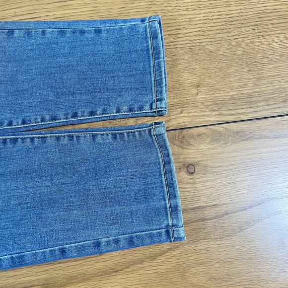 Seven7 Womens Pearl Embellished Mid Rise Skinny Jeans Starling Size 12‎ Coquette - Picture 5 of 11